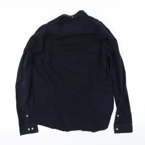 NEXT Mens Blue    Button-Up Size M