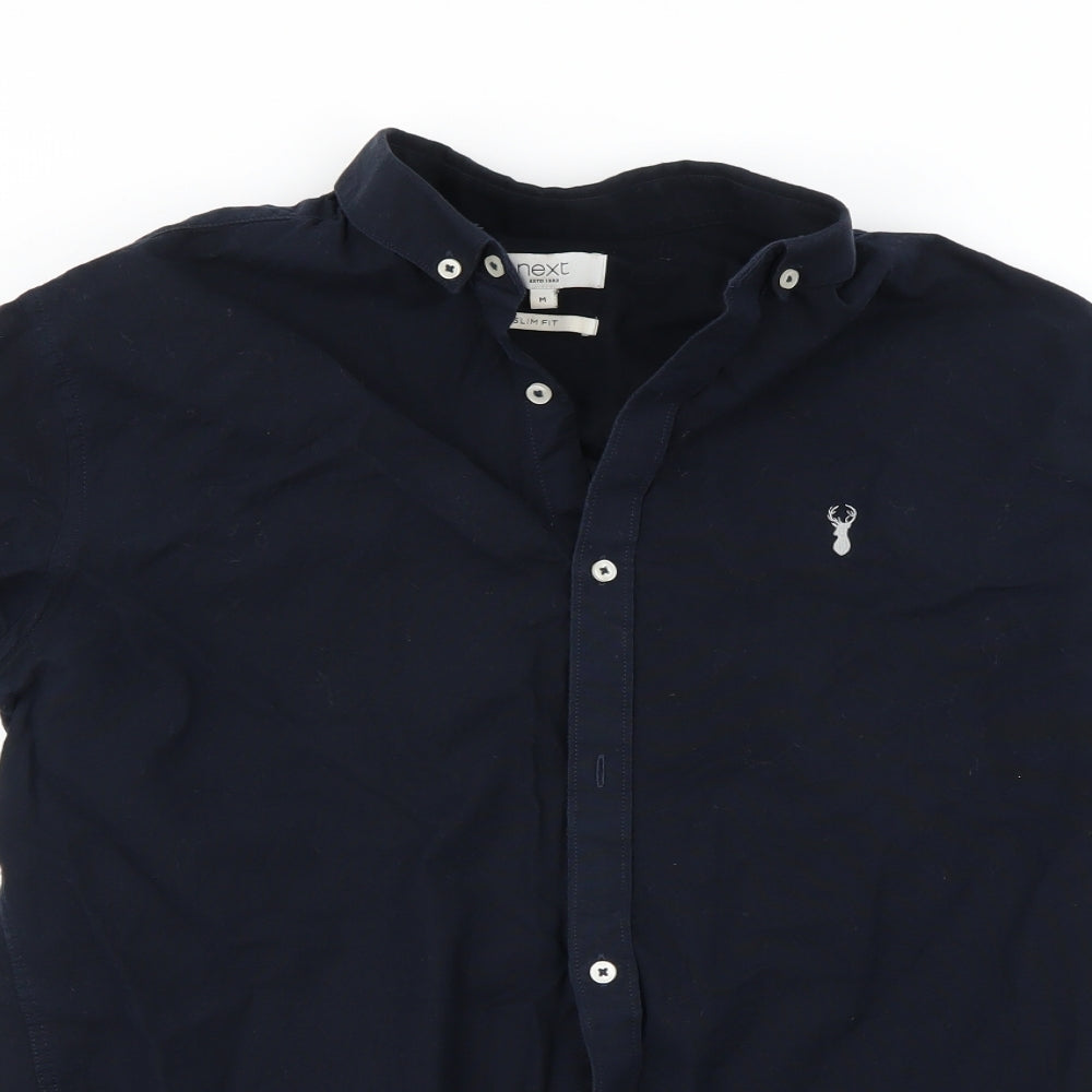 NEXT Mens Blue    Button-Up Size M