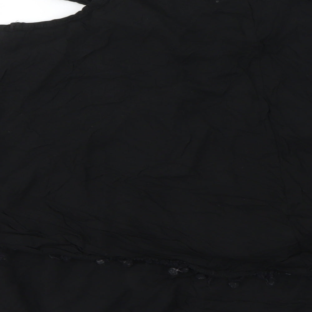 Atmosphere Womens Black   Basic T-Shirt Size 12