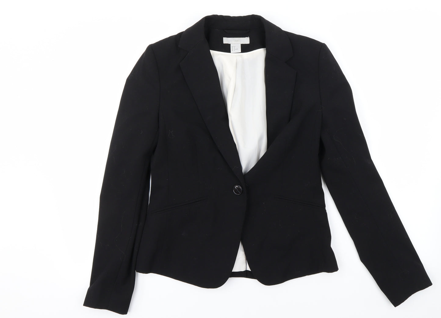 H&M Womens Black   Jacket Blazer Size 8