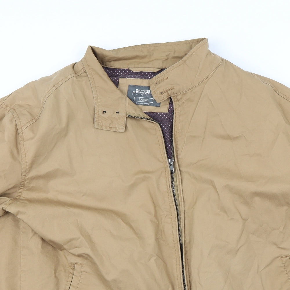 burton  Mens Beige   Jacket  Size L