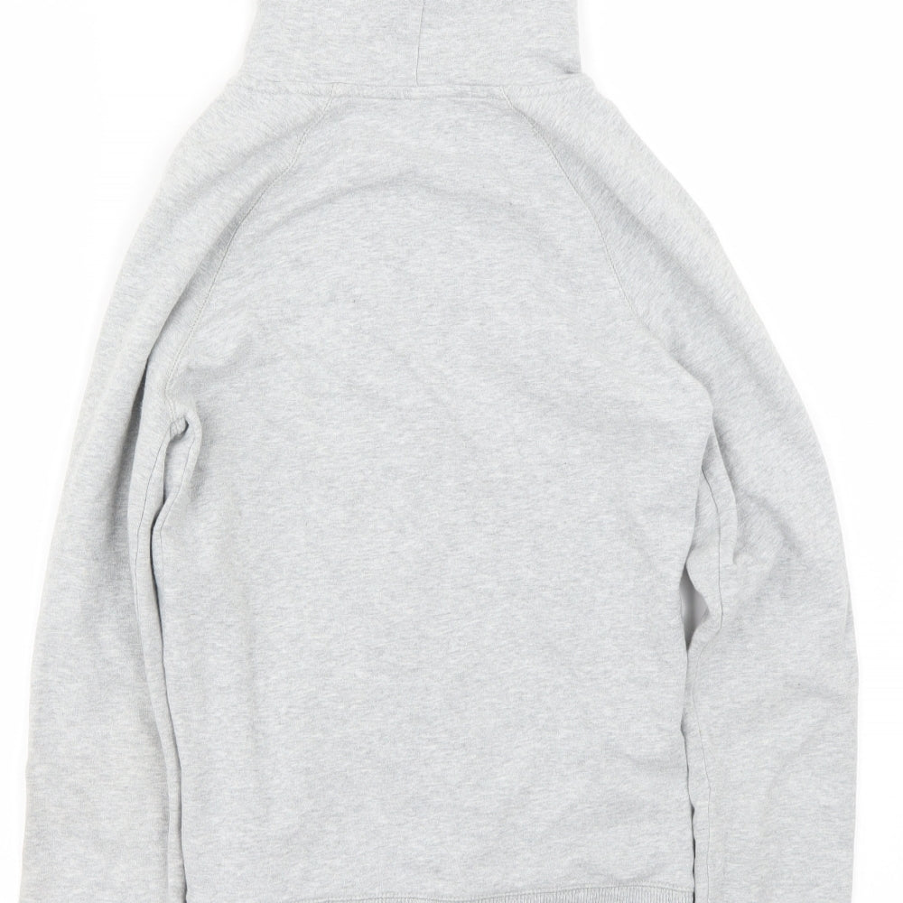 H&M Womens Grey   Full Zip Hoodie Size 8