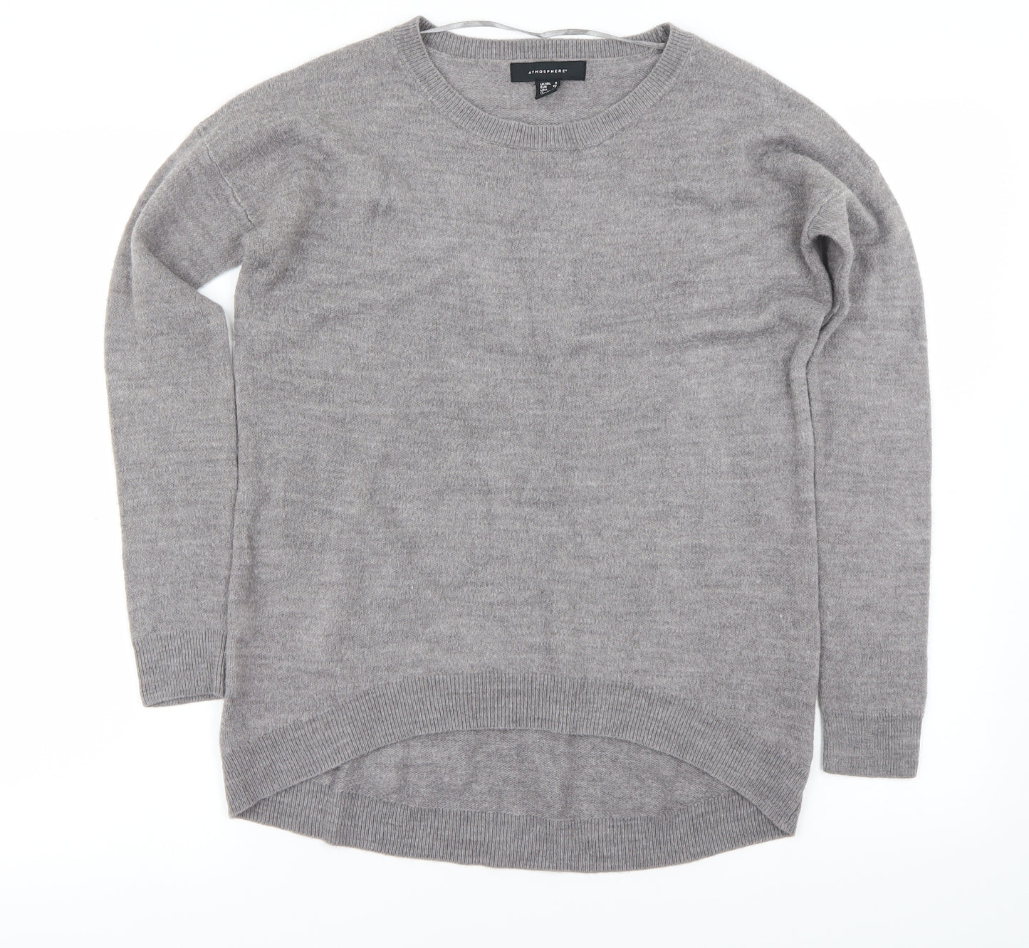 Atmosphere Womens Grey   Pullover Jumper Size 4