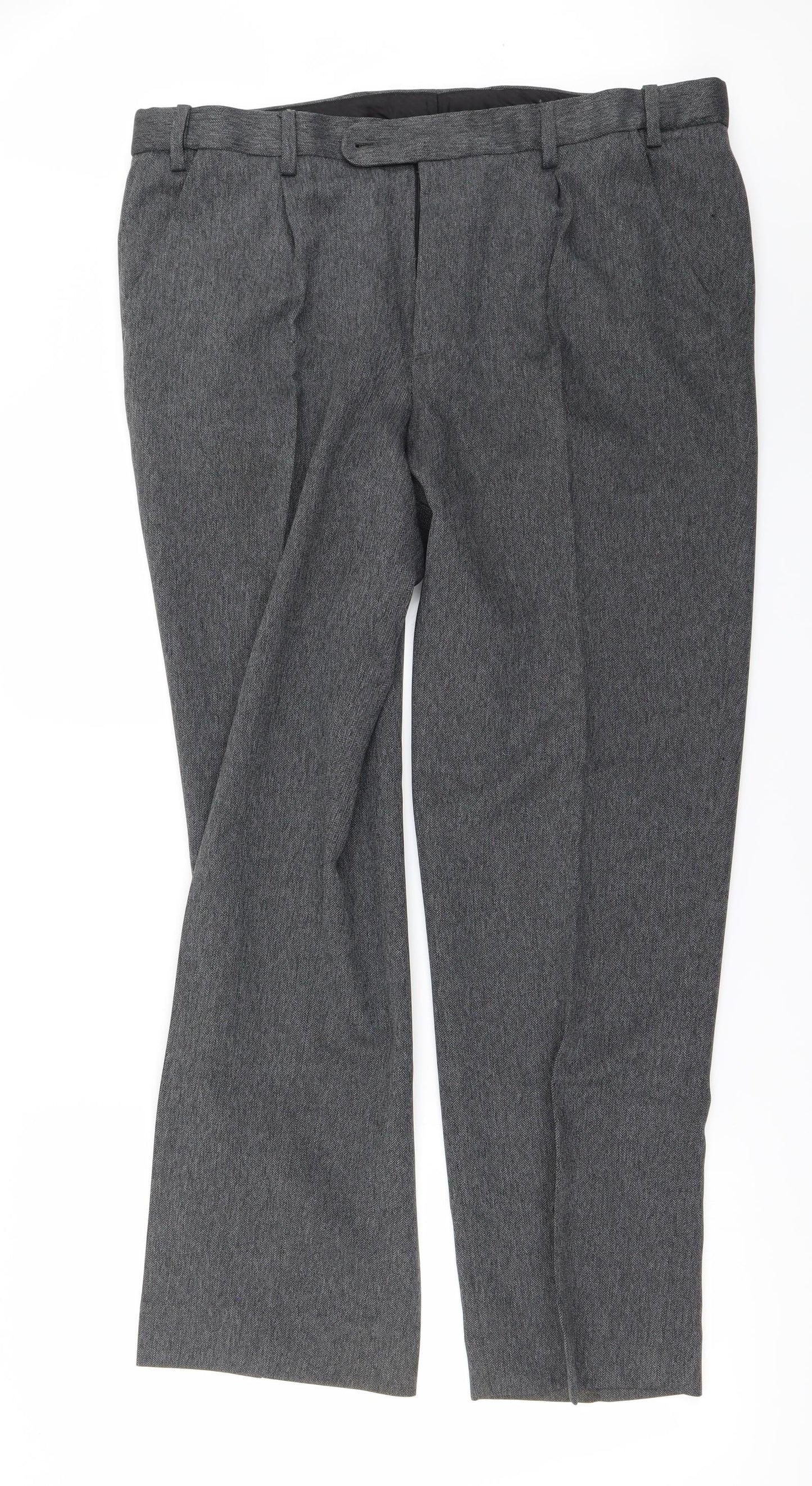 Taylor & Wright Mens Grey   Trousers  Size 38 in L28 in