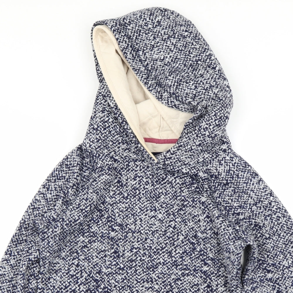 TU Womens Blue   Pullover Hoodie Size 8
