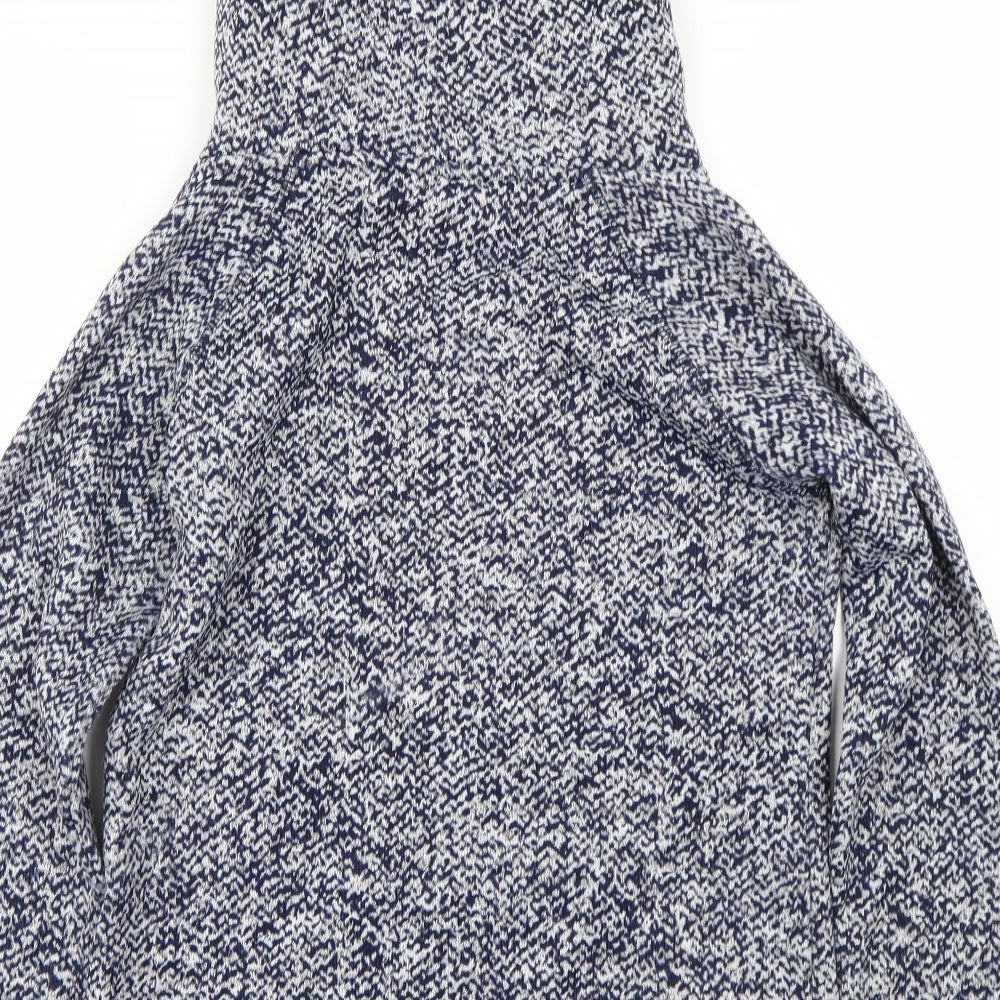 TU Womens Blue   Pullover Hoodie Size 8