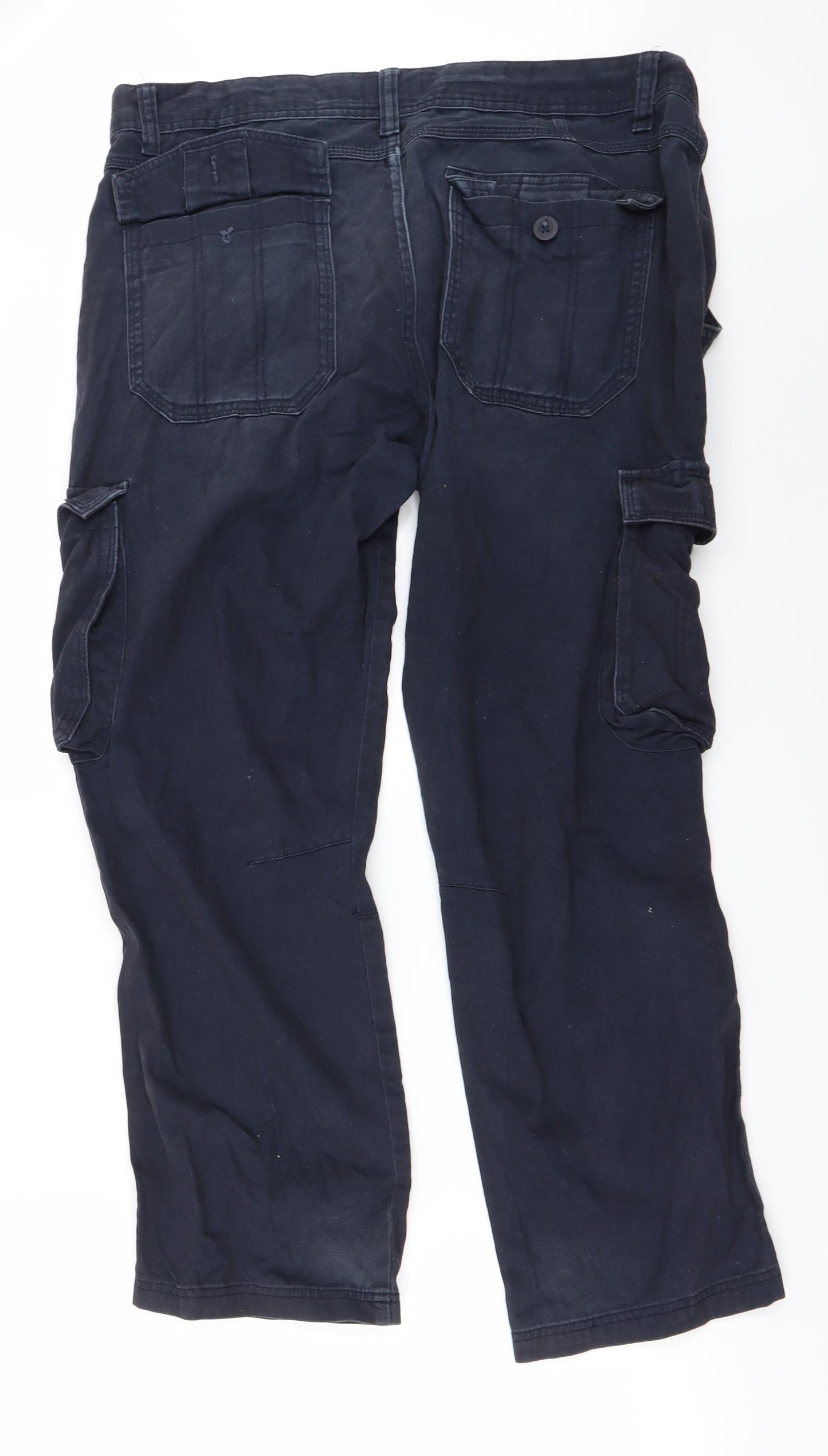 George Mens Blue   Trousers  Size 38 in L30 in