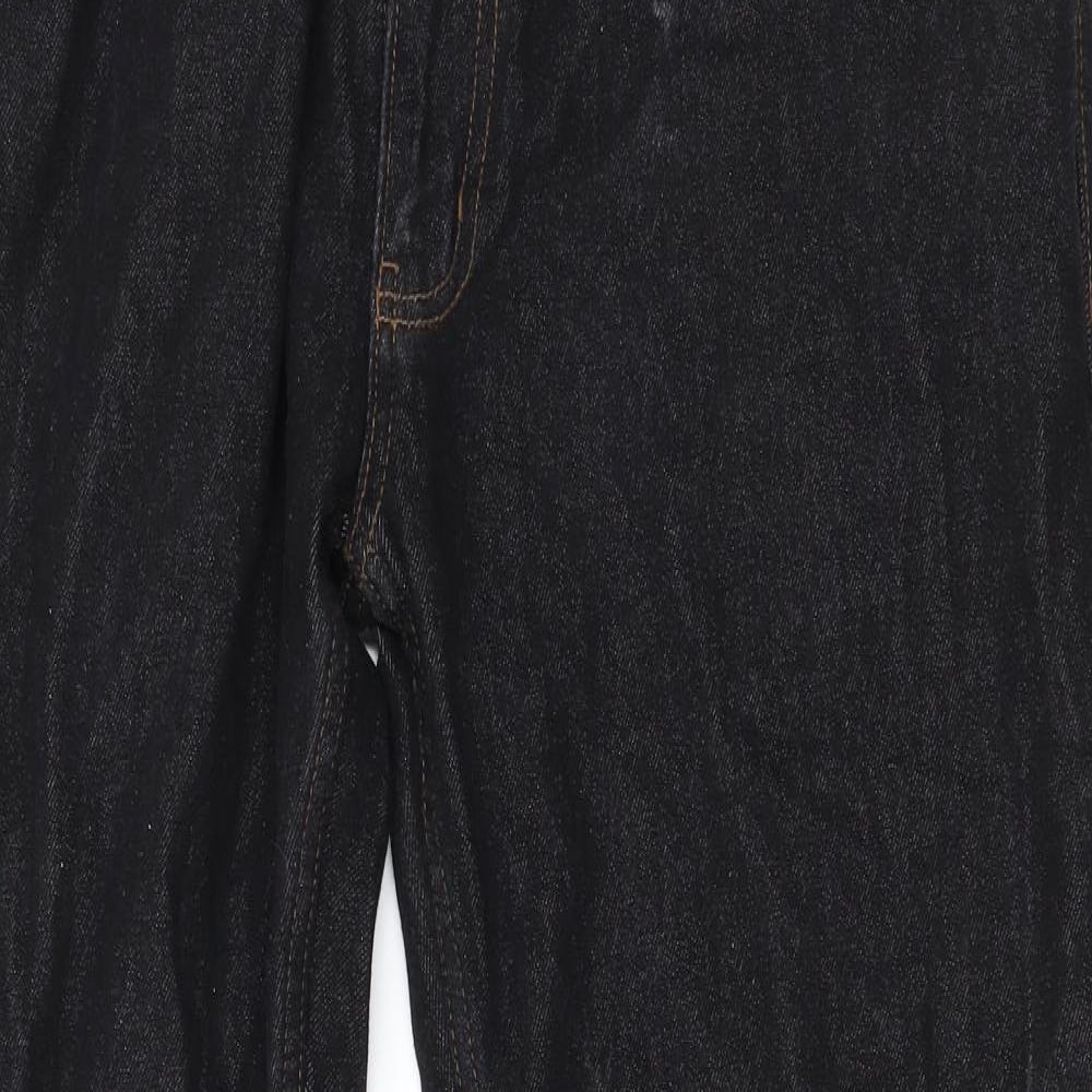 Preworn Womens Black   Straight Jeans Size 36 in L27 in
