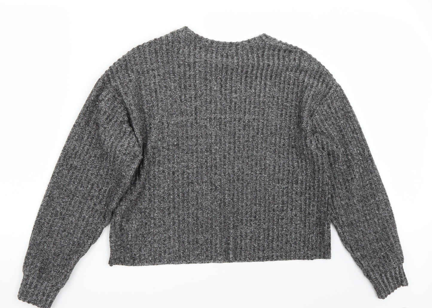 Zara Womens Grey   Pullover Jumper Size M