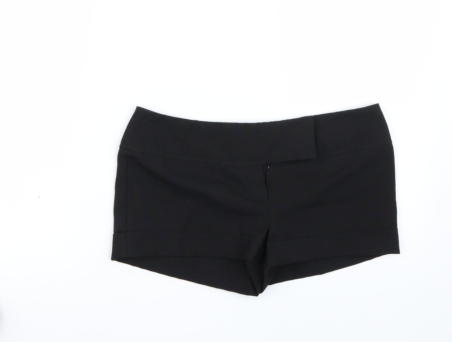 Internationale Womens Black   Bermuda Shorts Size 10