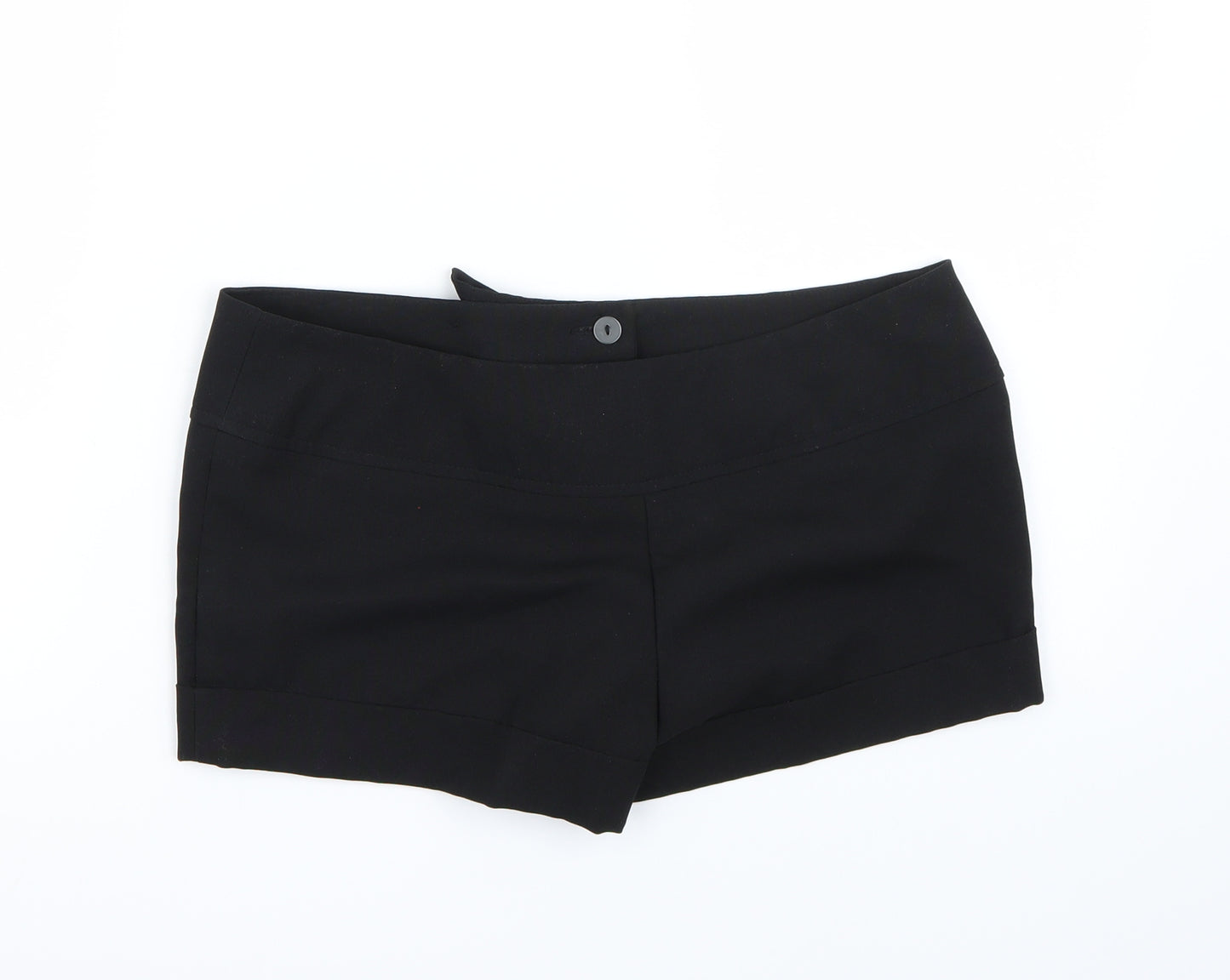 Internationale Womens Black   Bermuda Shorts Size 10