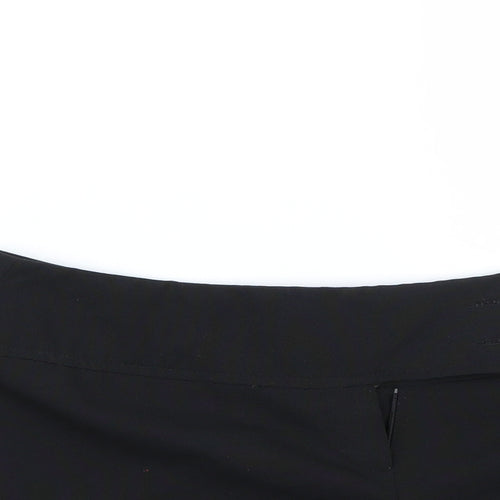 Internationale Womens Black   Bermuda Shorts Size 10
