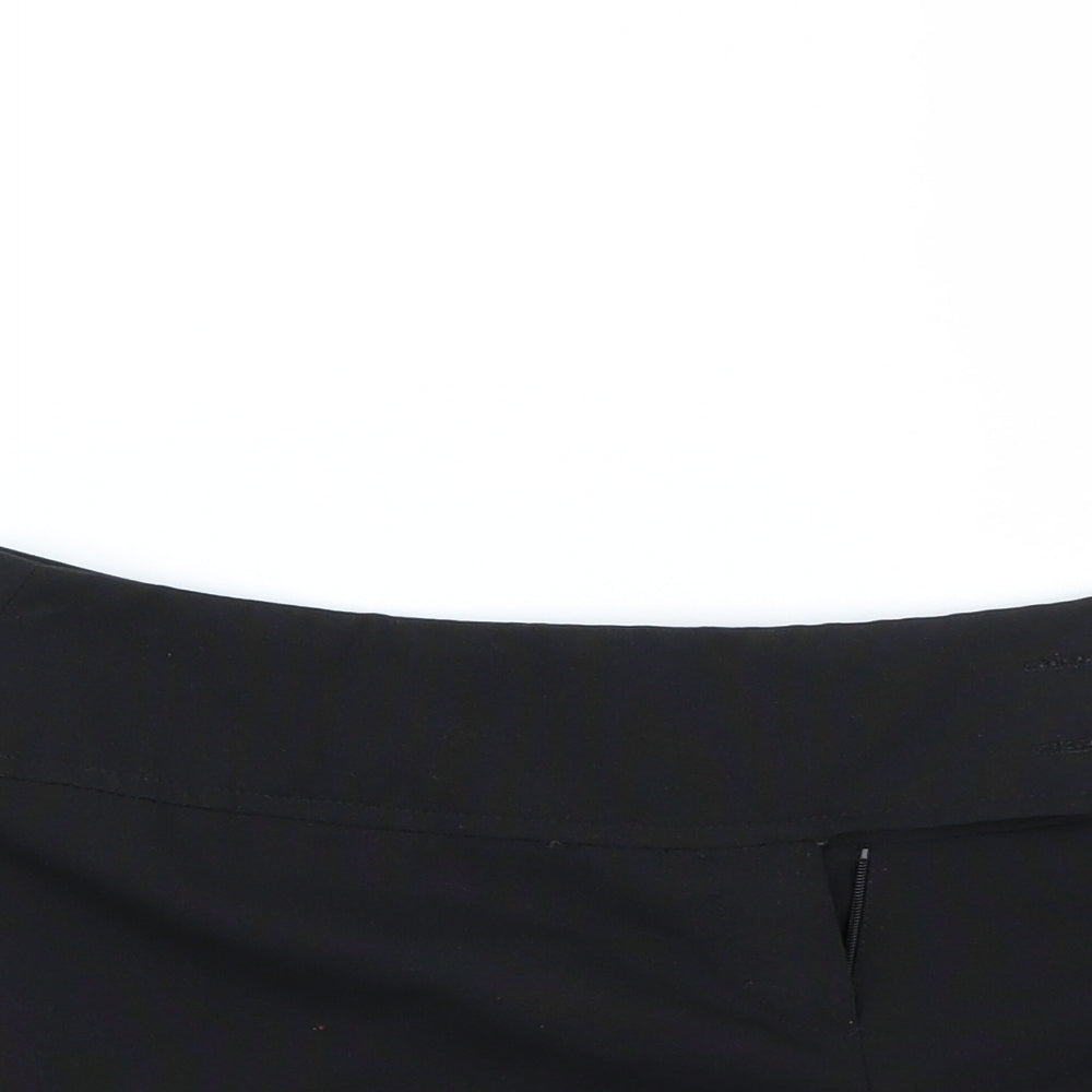 Internationale Womens Black   Bermuda Shorts Size 10