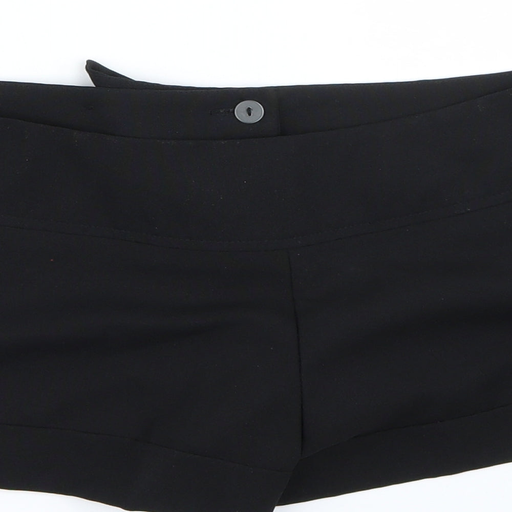 Internationale Womens Black   Bermuda Shorts Size 10