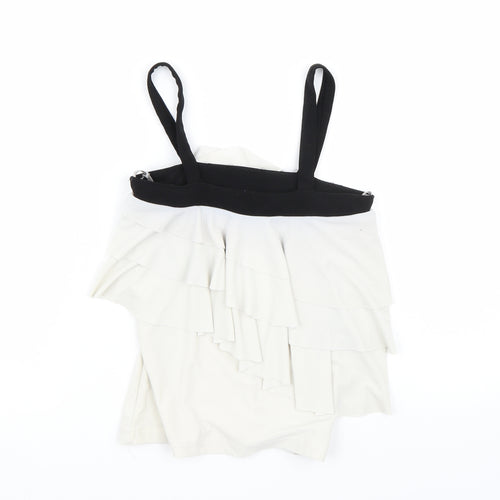 Riverisland Womens White   Basic T-Shirt Size 10