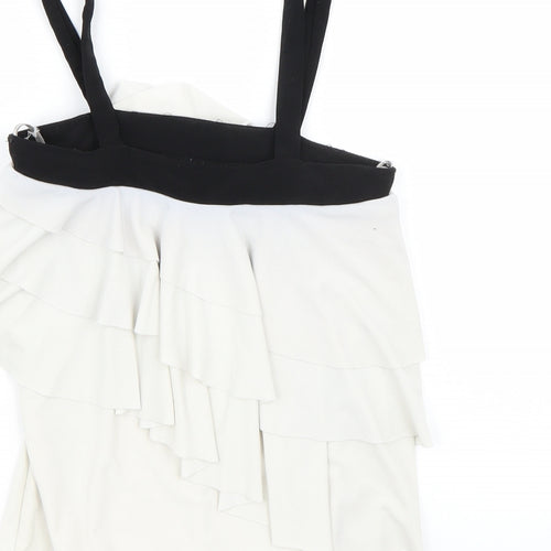 Riverisland Womens White   Basic T-Shirt Size 10