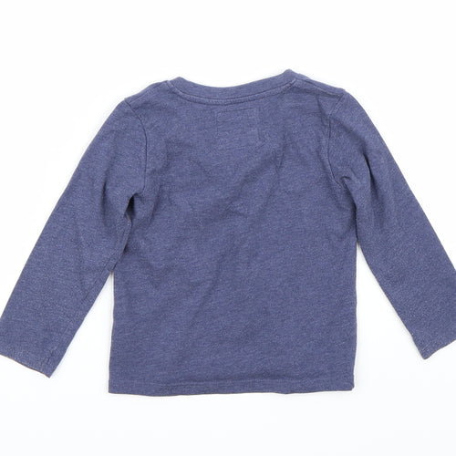 TU Boys Blue   Basic T-Shirt Size 2 Years