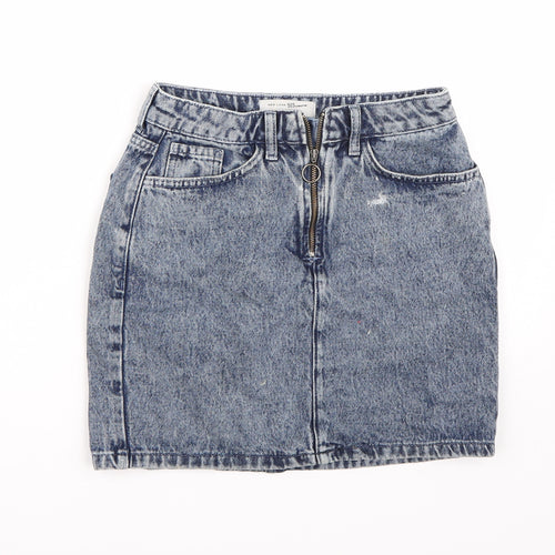 Newlook Girls Blue   A-Line Skirt Size 12 Years