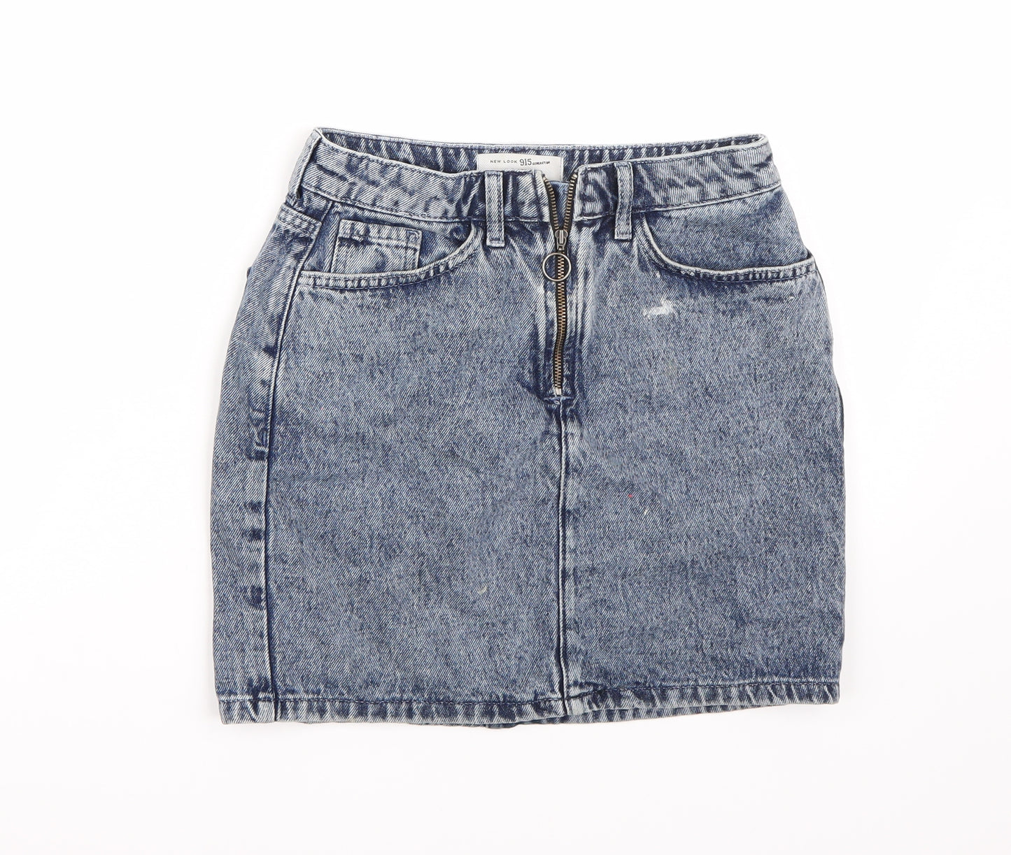Newlook Girls Blue   A-Line Skirt Size 12 Years