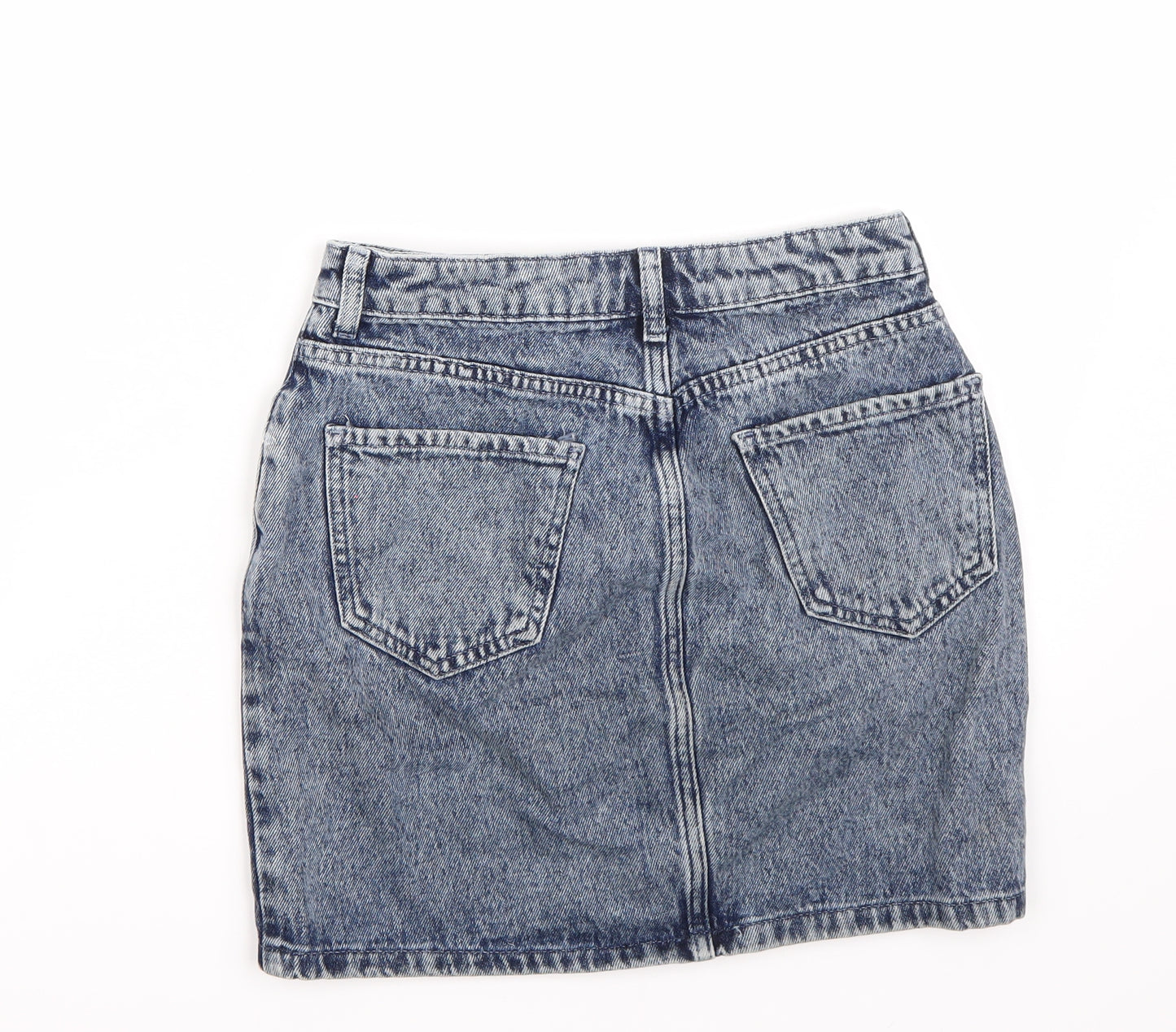Newlook Girls Blue   A-Line Skirt Size 12 Years