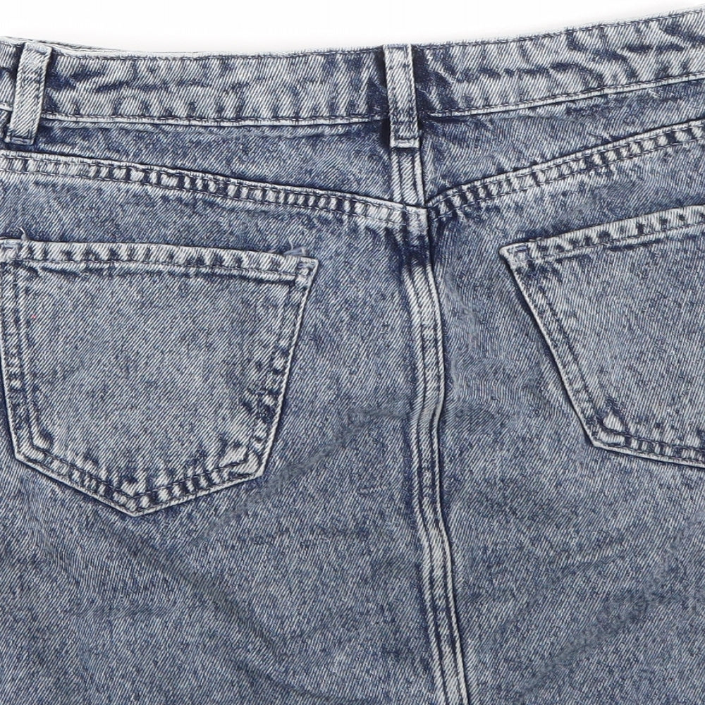 Newlook Girls Blue   A-Line Skirt Size 12 Years