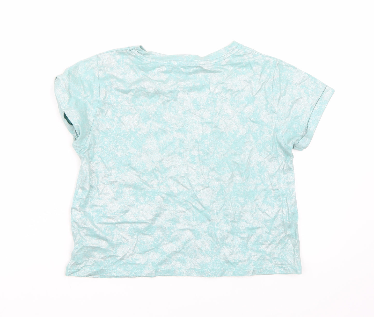 Riverisland Girls Blue   Basic T-Shirt Size 11 Years