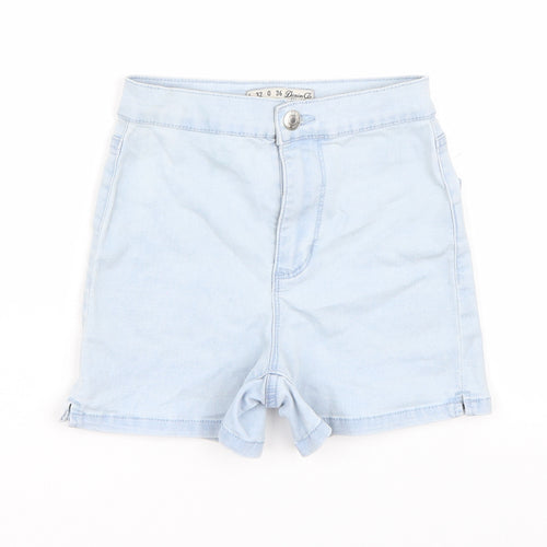 Denim & Co. Womens Blue   Bermuda Shorts Size 4