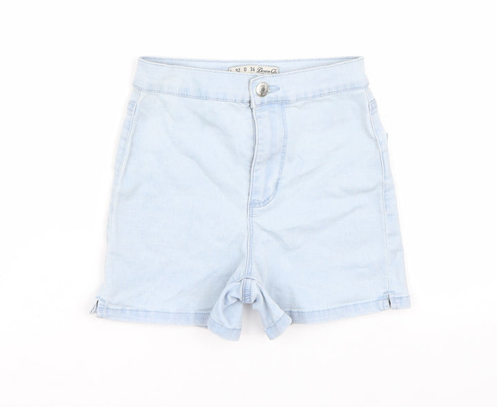 Denim & Co. Womens Blue Bermuda Shorts Size 4