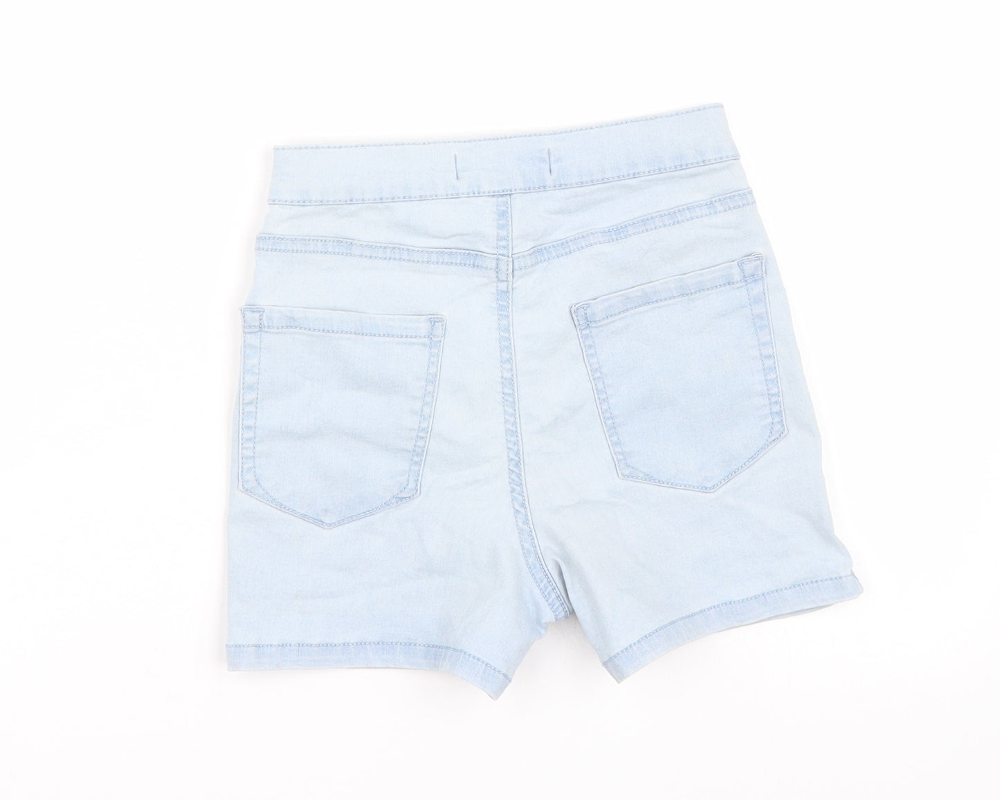 Denim & Co. Womens Blue   Bermuda Shorts Size 4