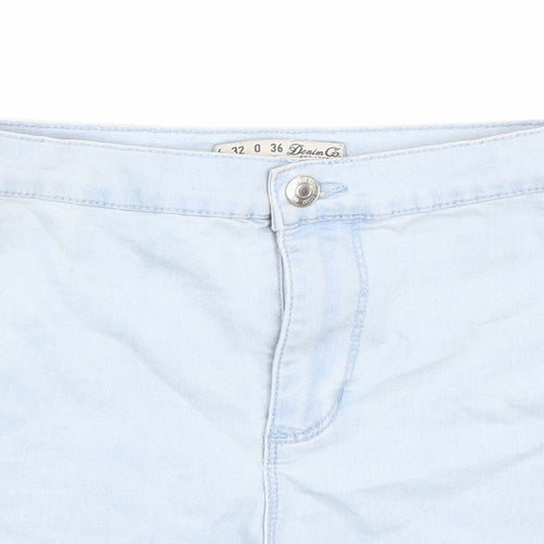 Denim & Co. Womens Blue   Bermuda Shorts Size 4