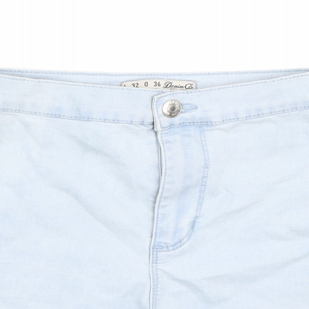 Denim & Co. Womens Blue   Bermuda Shorts Size 4