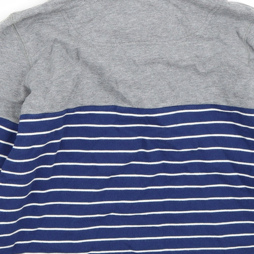 Joules Boys Blue Striped  Pullover Jumper Size 11-12 Years