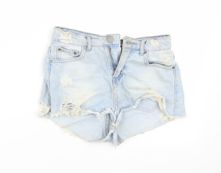 Select Girls Blue Bermuda Shorts Size 11 Years