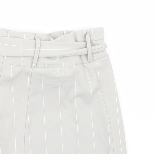 pretty little thing Womens Grey   A-Line Skirt Size 8