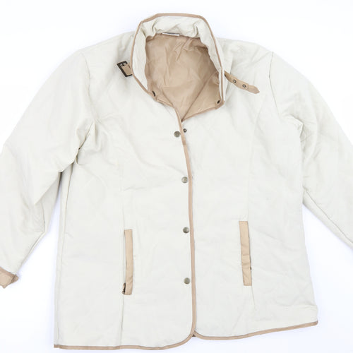 Claire Neuville Womens White   Jacket  Size 20