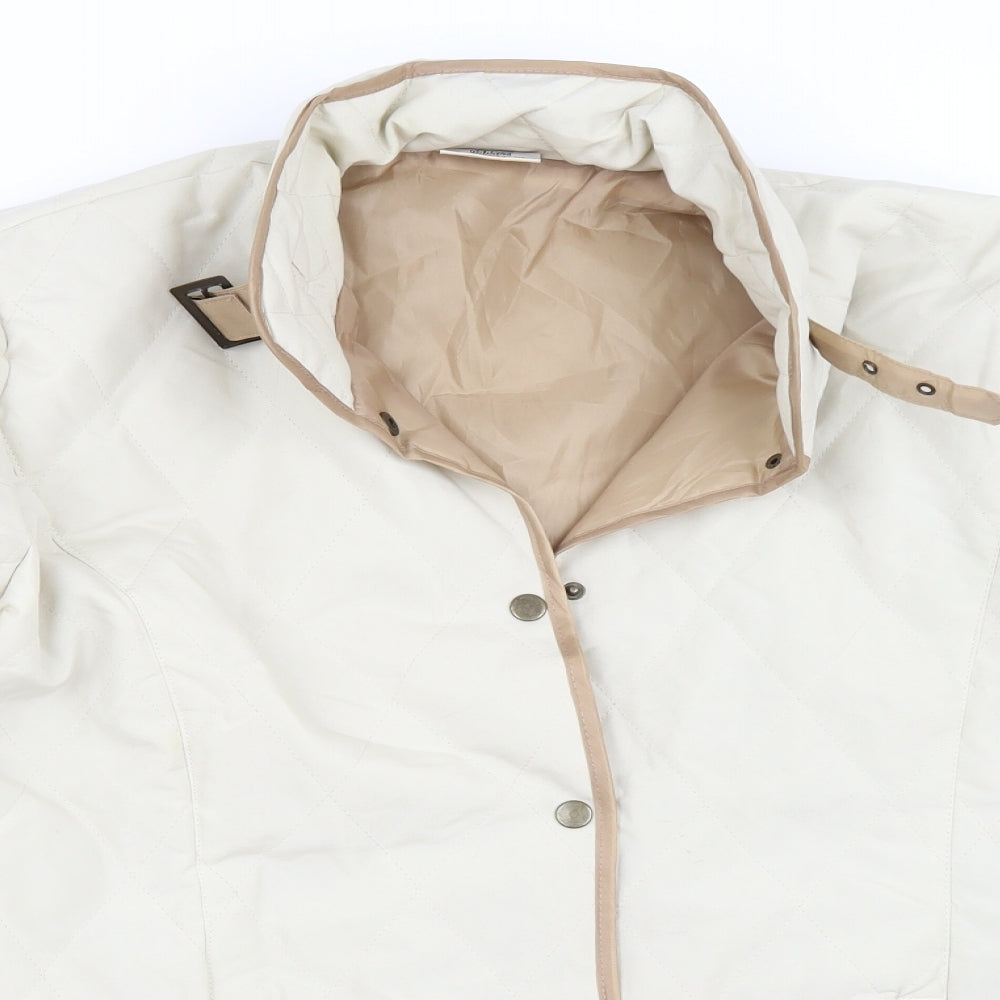 Claire Neuville Womens White   Jacket  Size 20