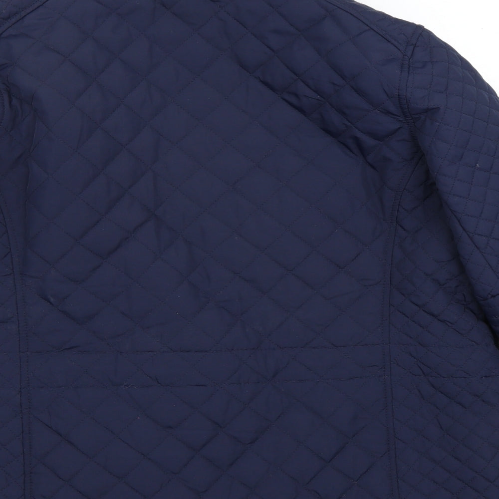 Papaya Womens Blue   Jacket Coat Size 18
