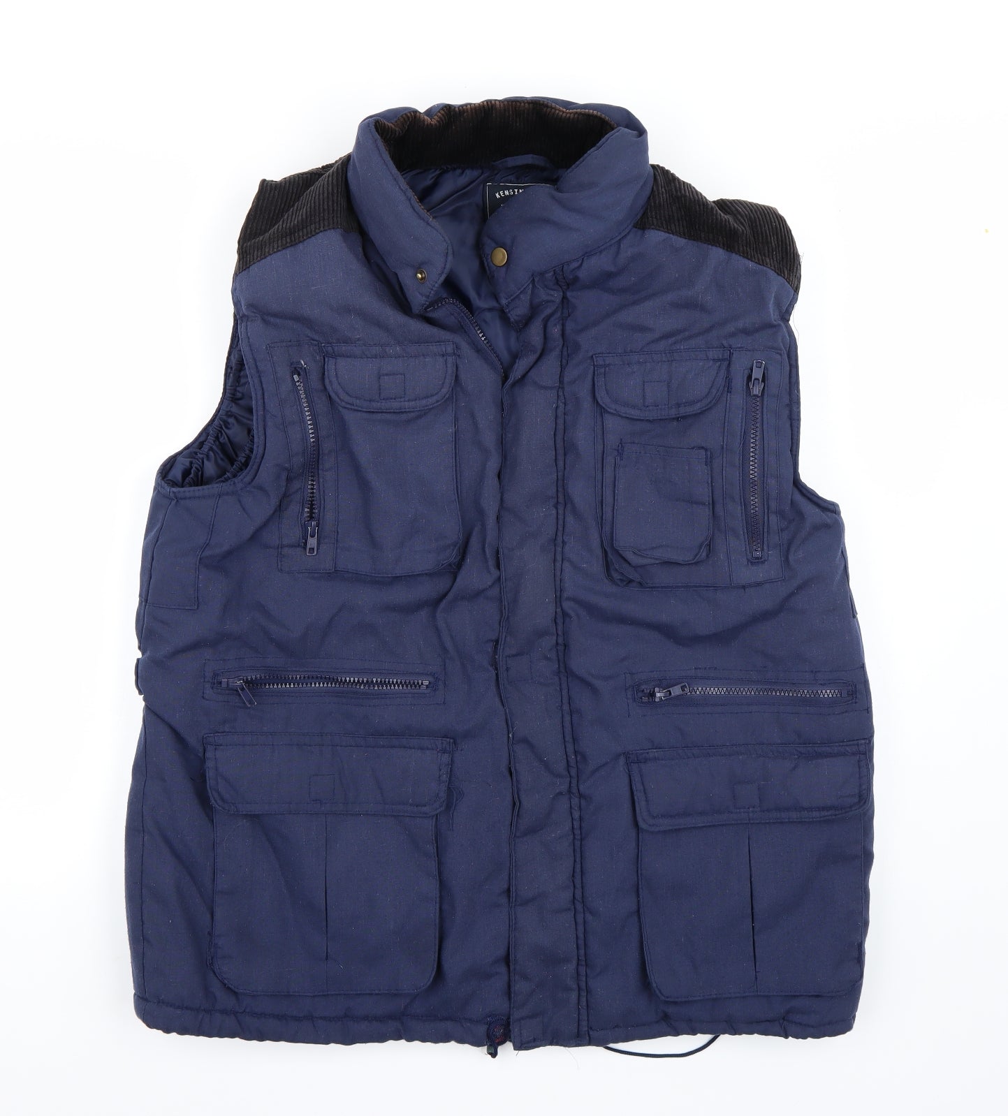 Kensington  Mens Blue   Gilet Coat Size L
