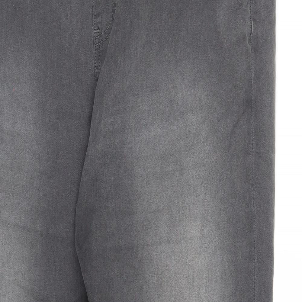 F&F Womens Grey   Straight Jeans Size 16 L28 in