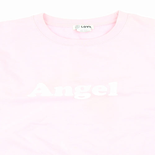 NewLook Womens Pink   Pullover Sweatshirt One Size