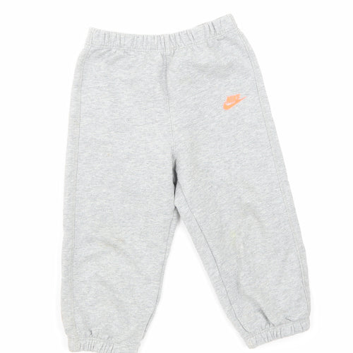 Nike Boys Grey   Jogger Leggings Size 18-24 Months