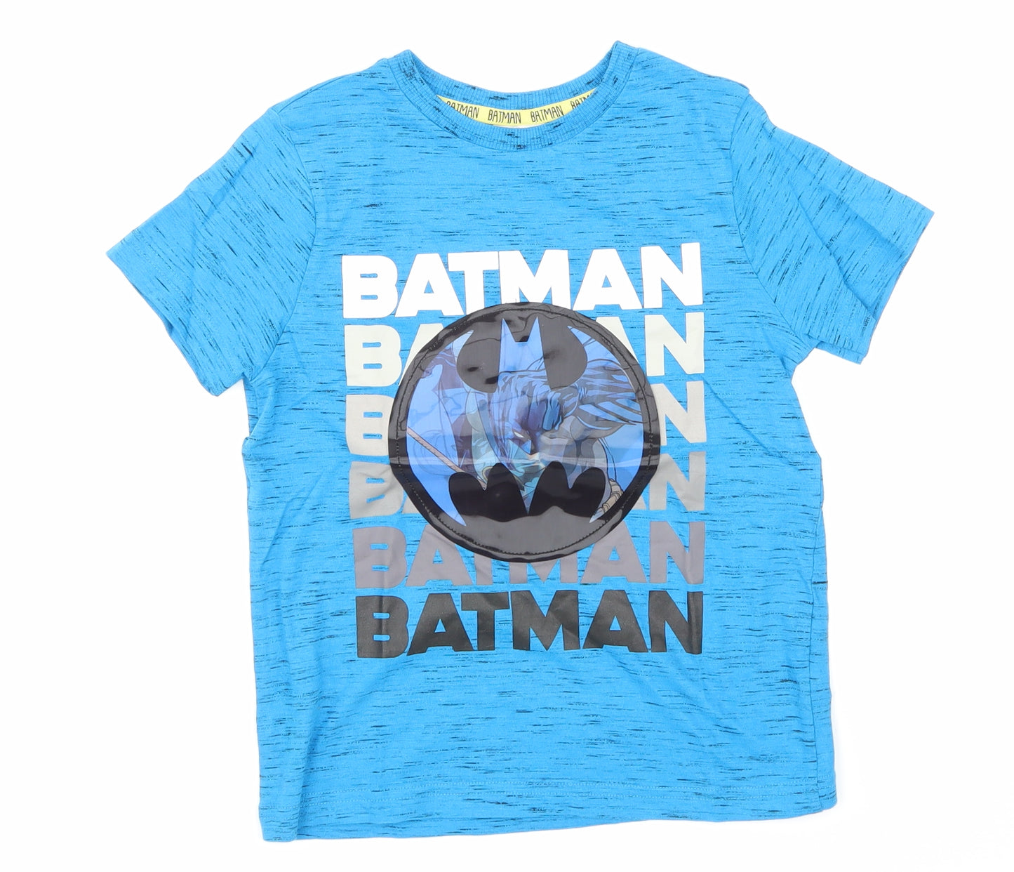 Primark Boys Blue   Basic T-Shirt Size 6-7 Years