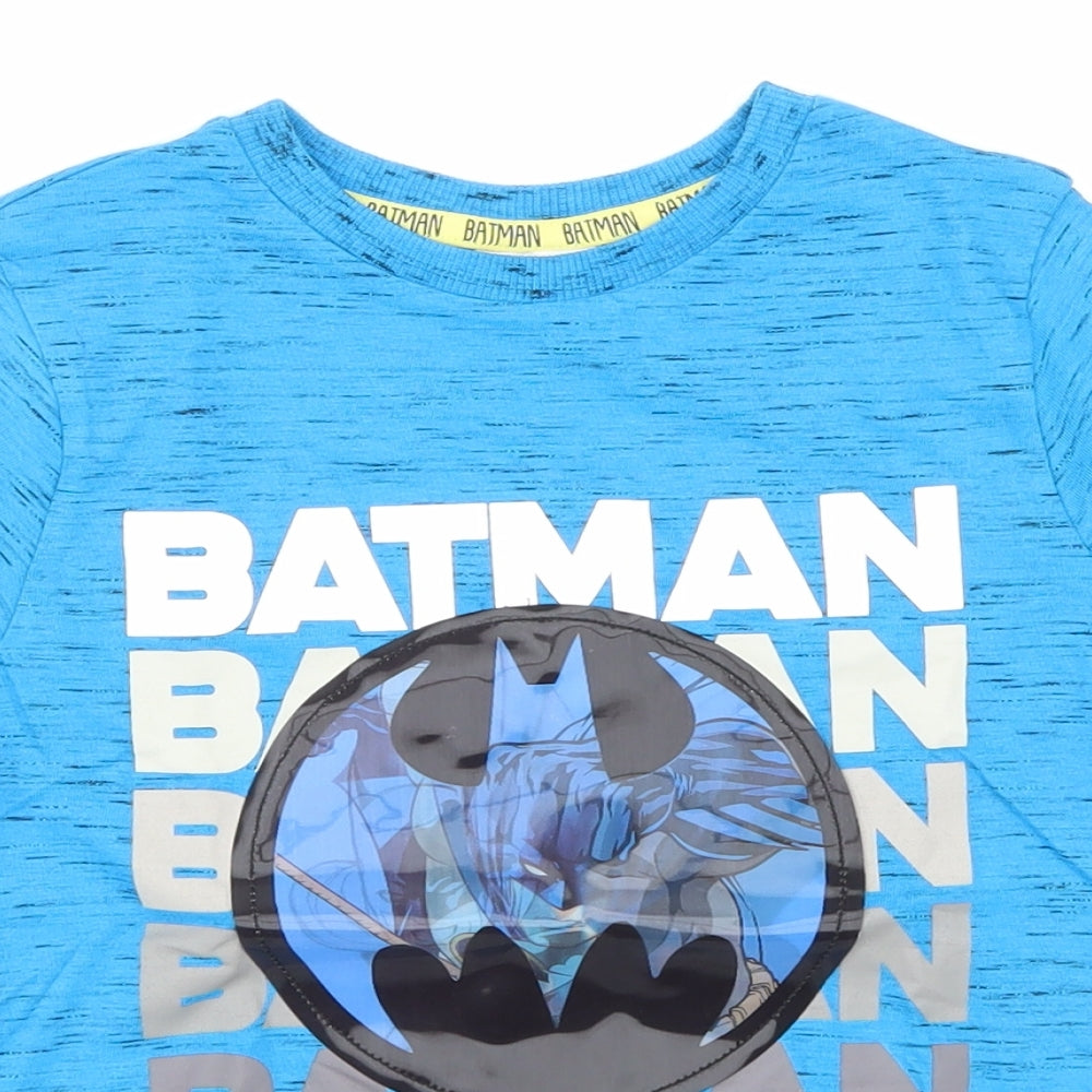 Primark Boys Blue   Basic T-Shirt Size 6-7 Years