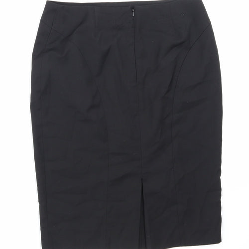 Brook Taverner Womens Black   Straight & Pencil Skirt Size 8