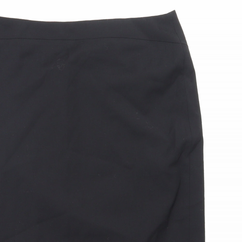Brook Taverner Womens Black   Straight & Pencil Skirt Size 8
