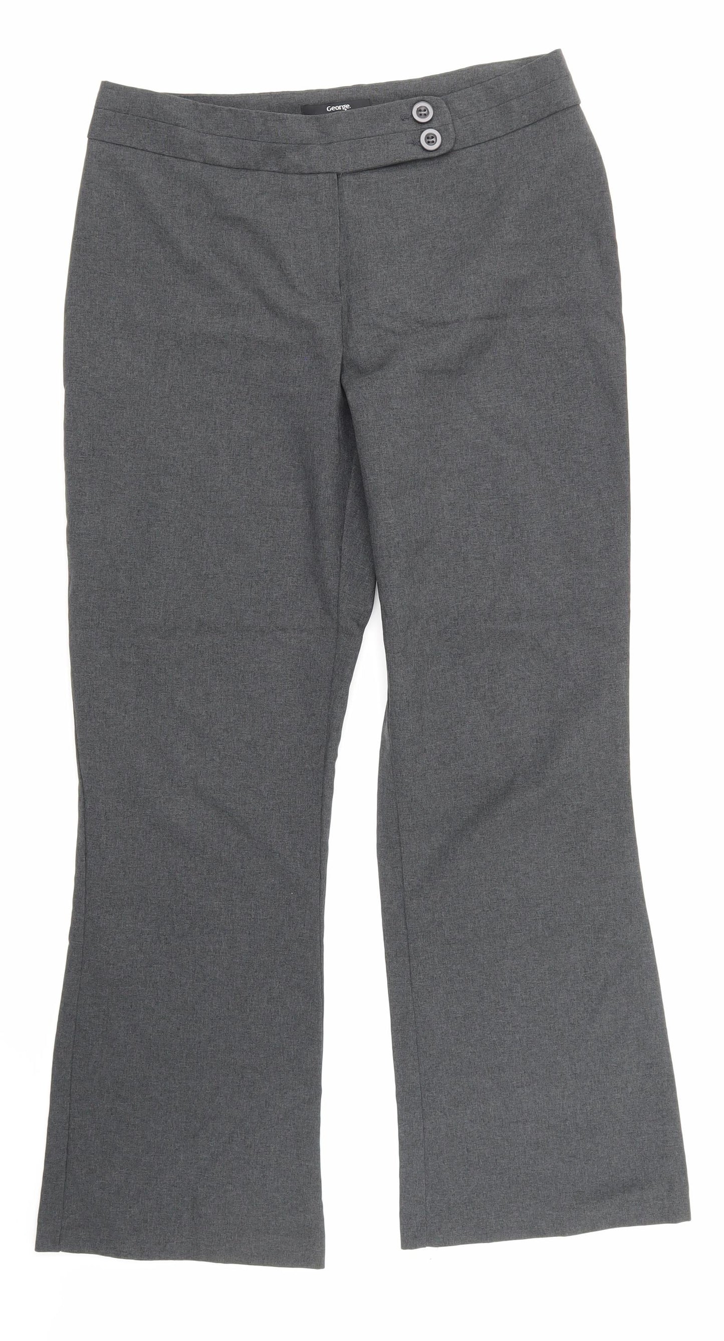 George Womens Grey   Trousers  Size 12