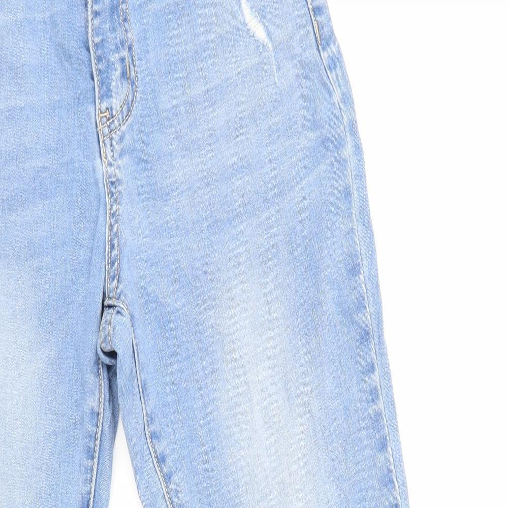 6ixty 8ight Womens Blue  Denim Flared Jeans Size 8