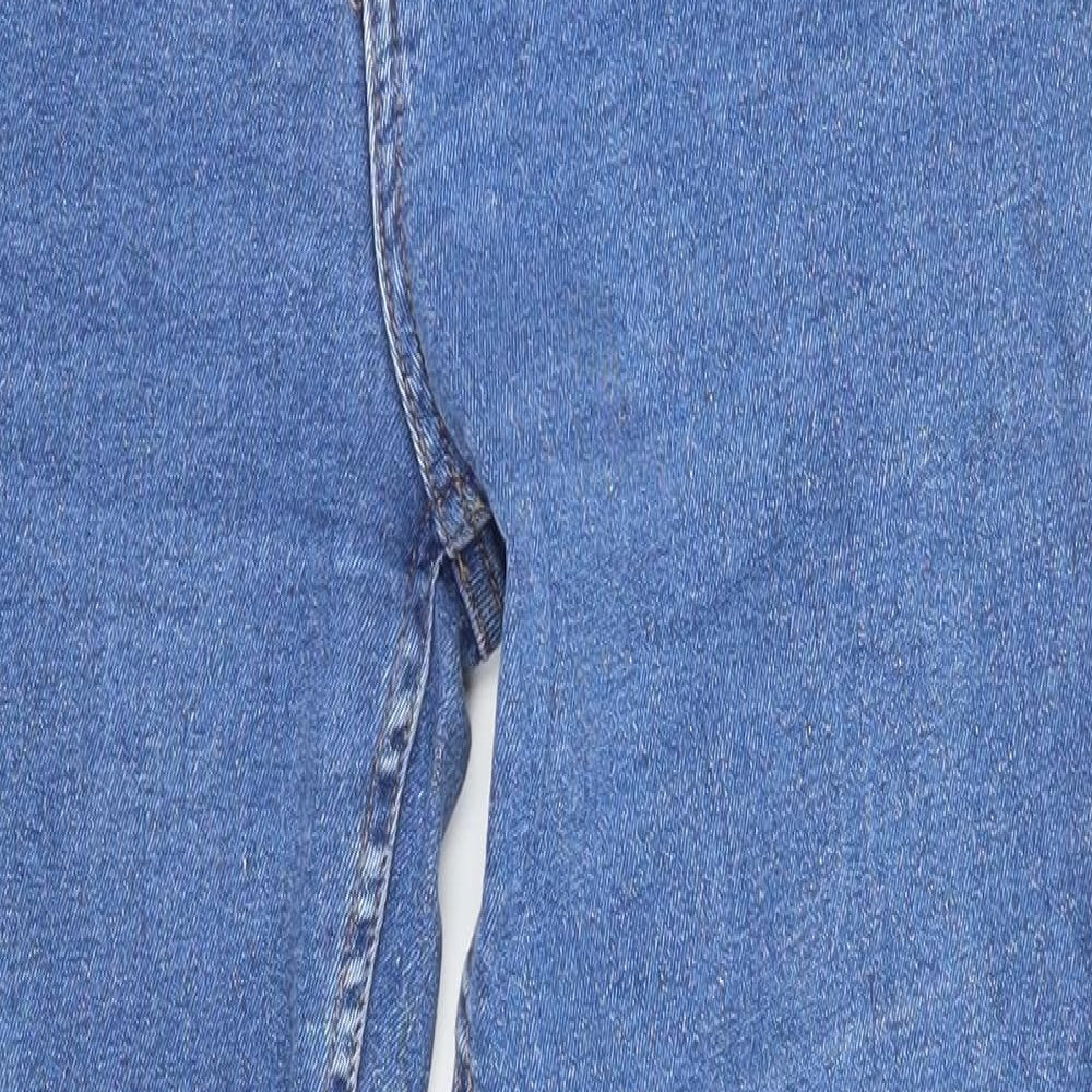 Marks and Spencer Womens Blue  Denim Flared Jeans Size 12