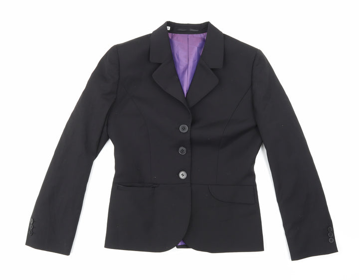mathilda Womens Black   Jacket Blazer Size 8