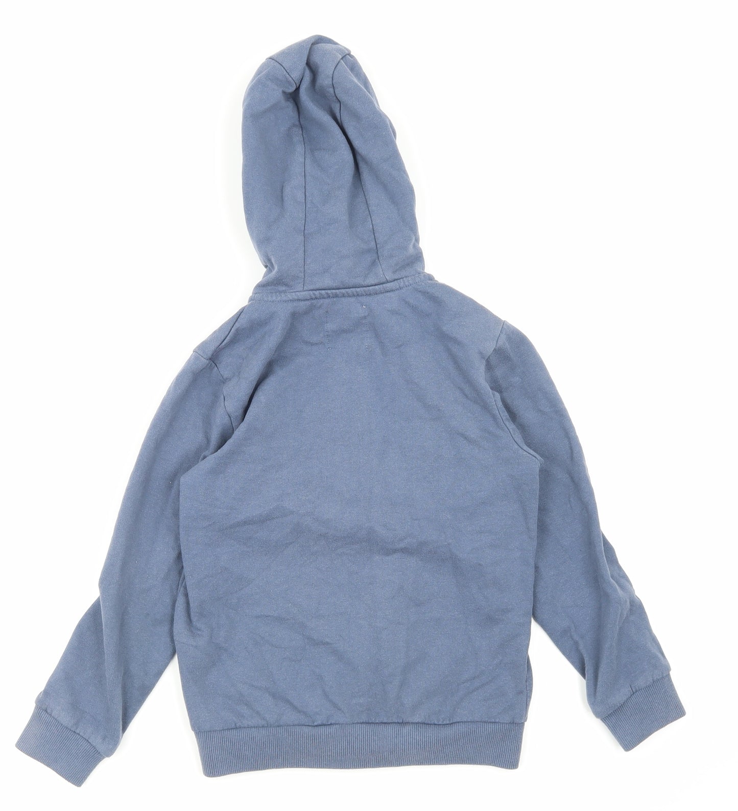 fox&bunny Boys Blue   Full Zip Hoodie Size 6-7 Years